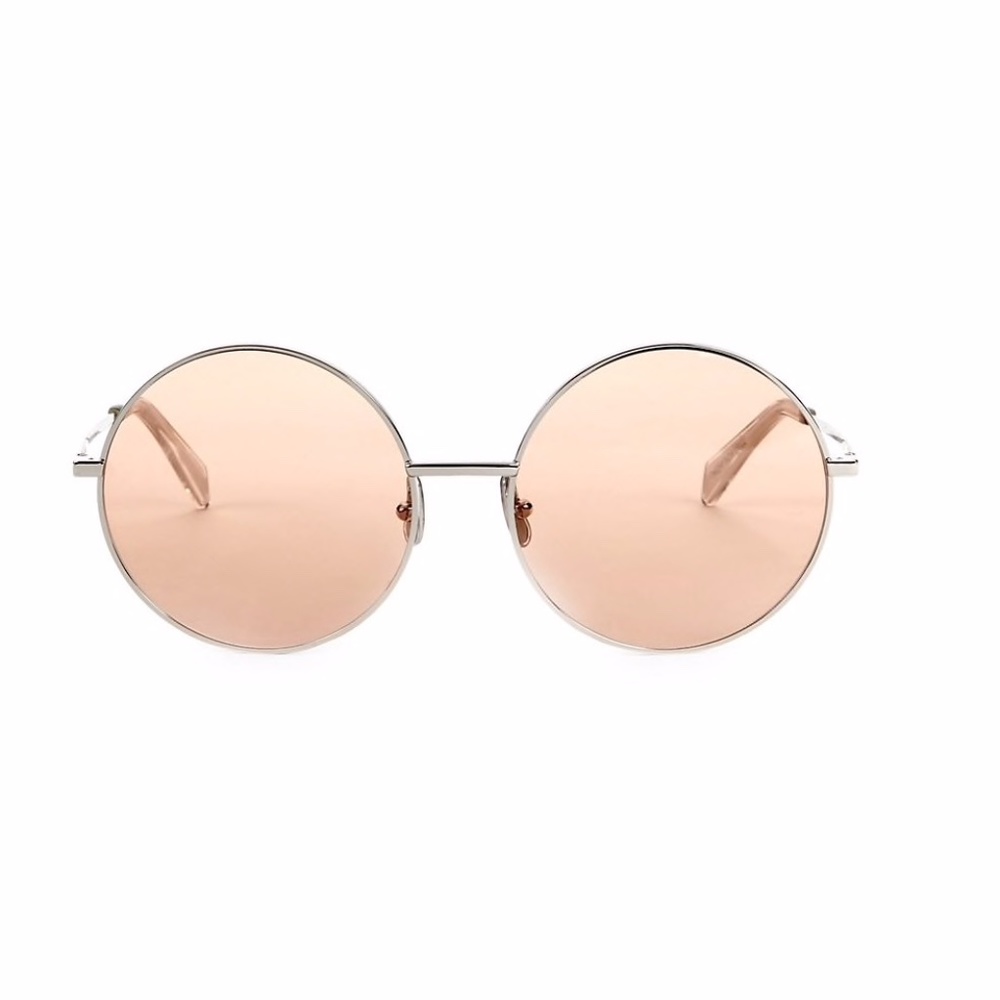 Celine Round Gold-tone Sunglasses 61mm